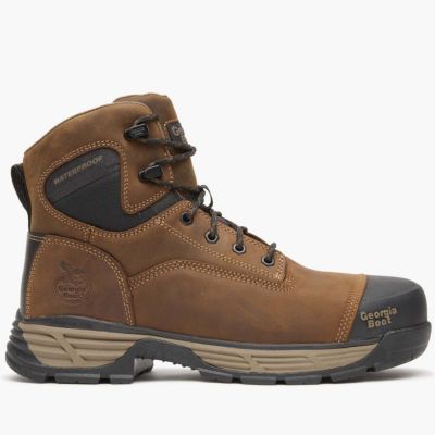 GEORGIA BOOT Мужские рабочие ботинки Durablend Edge 6" водонепроницаемые с усиленным носком