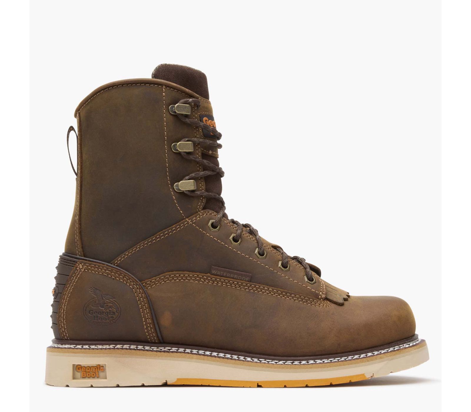 GEORGIA BOOT Men's AMP LT Wedge Waterproof Work Boot