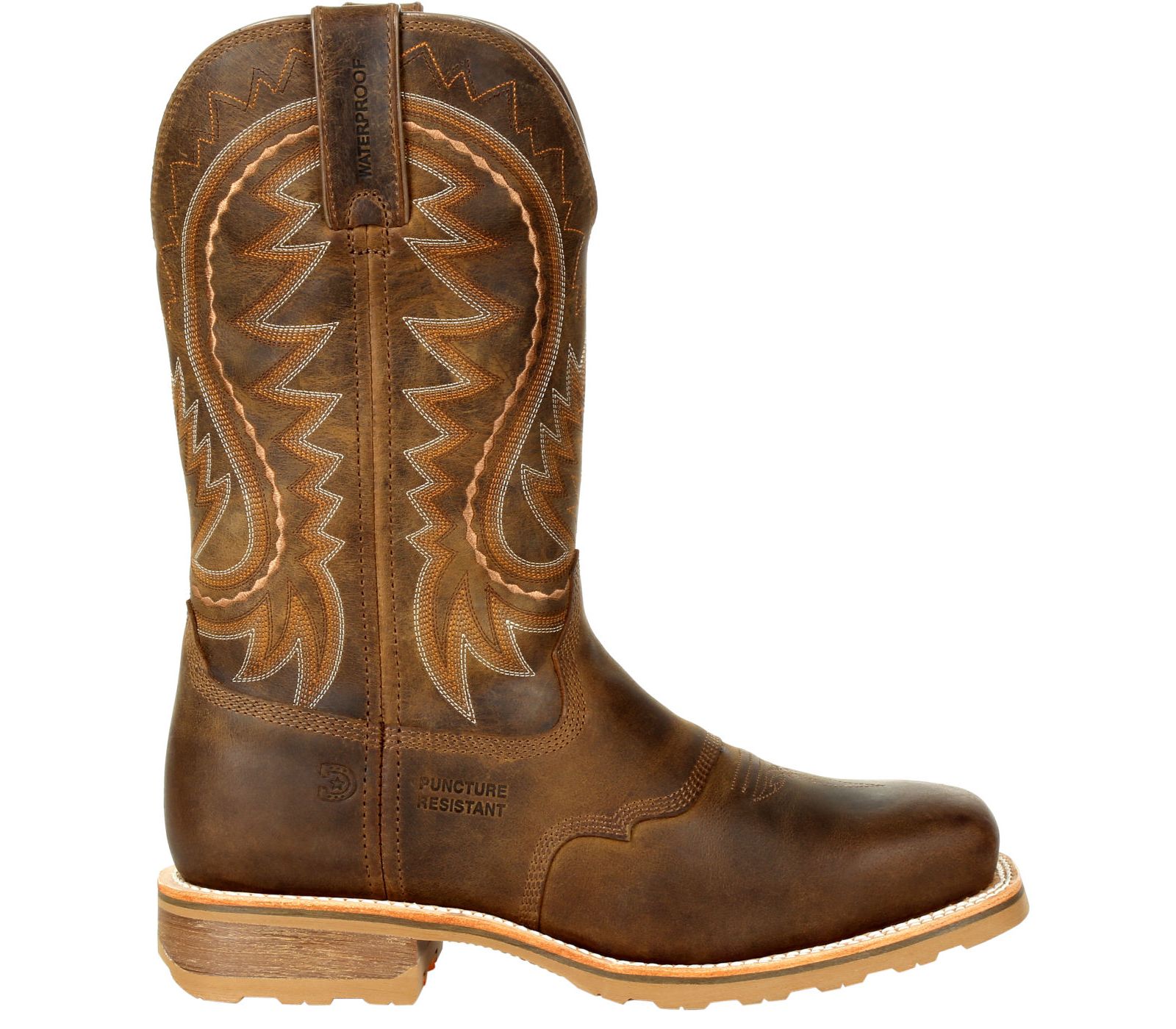 Durango Men's Maverick Pro Steel Toe Waterproof Western Work Boot