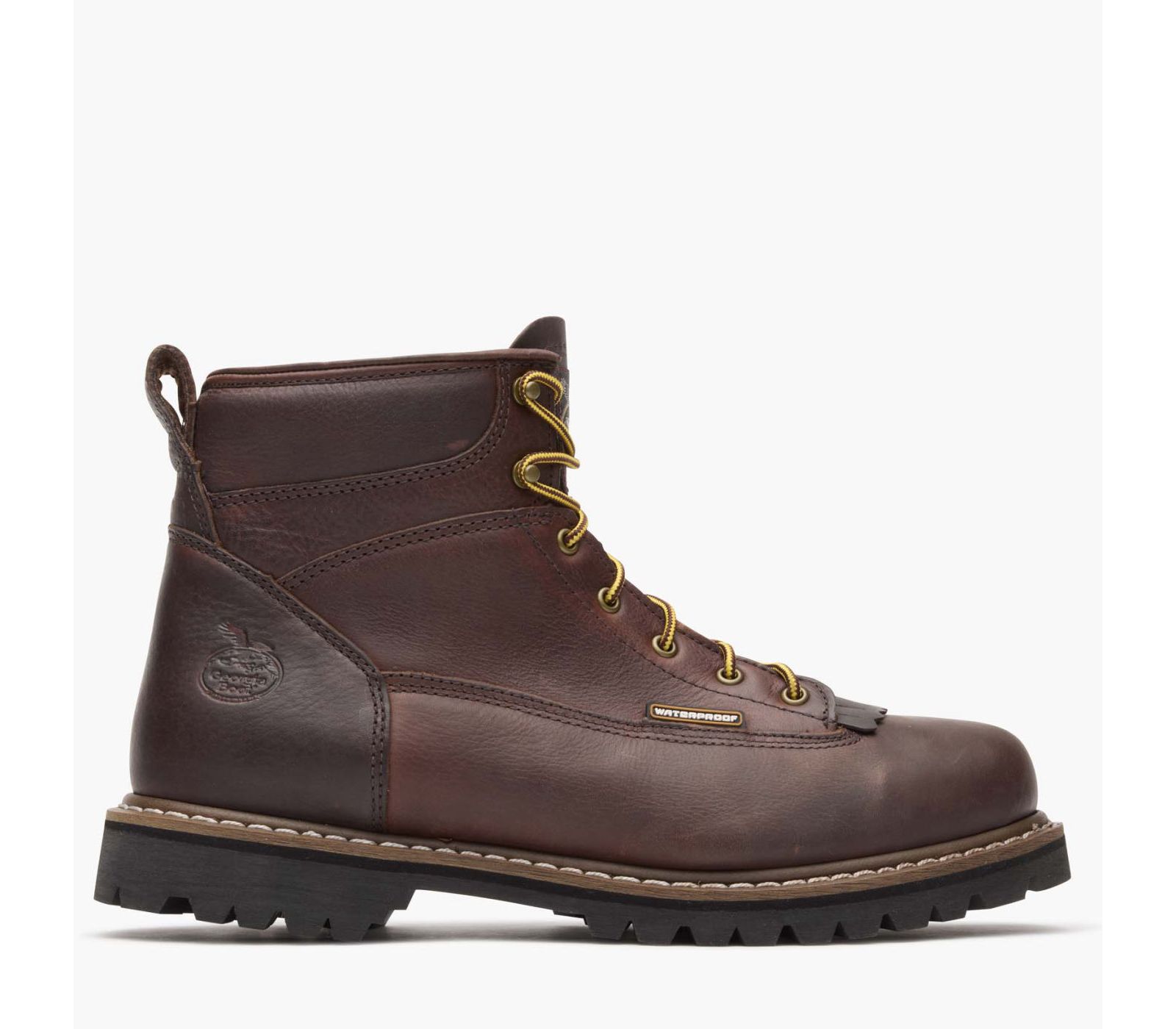 GEORGIA BOOT Men's Waterproof Lace-To-Toe Work Boot
