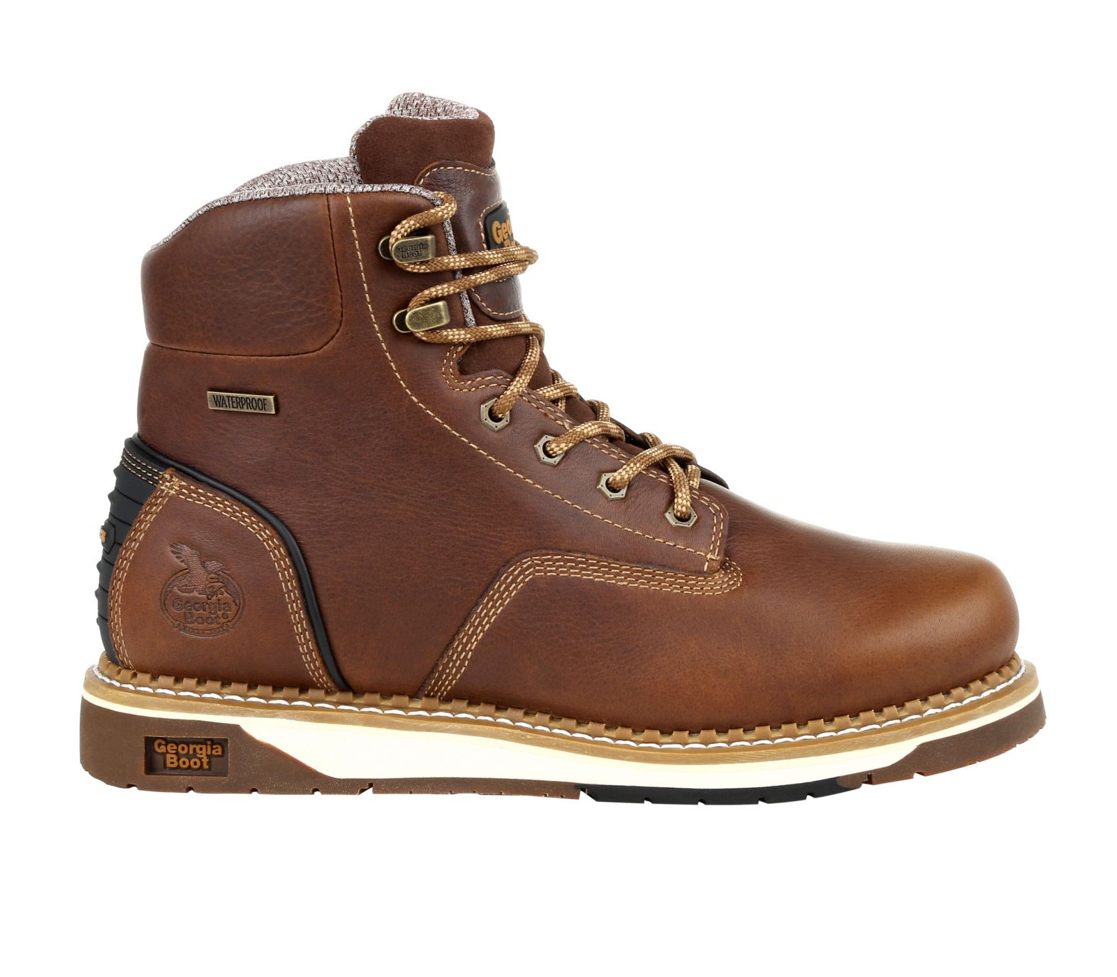 GEORGIA BOOT Men's AMP LT Wedge Waterproof Work Boot