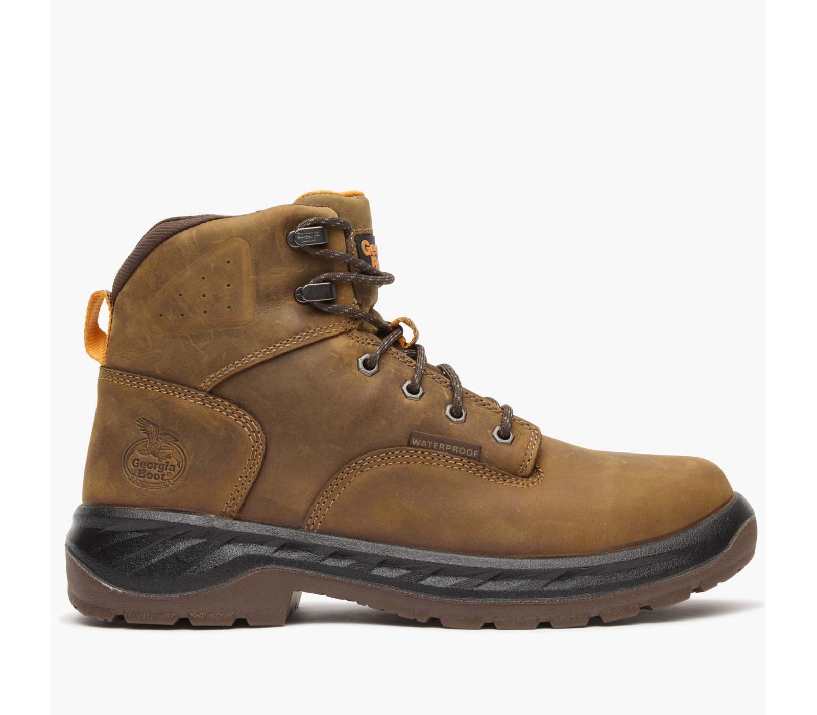 GEORGIA BOOT Men's Athens SuperLyte Alloy Toe Waterproof Wellington Pull-On
