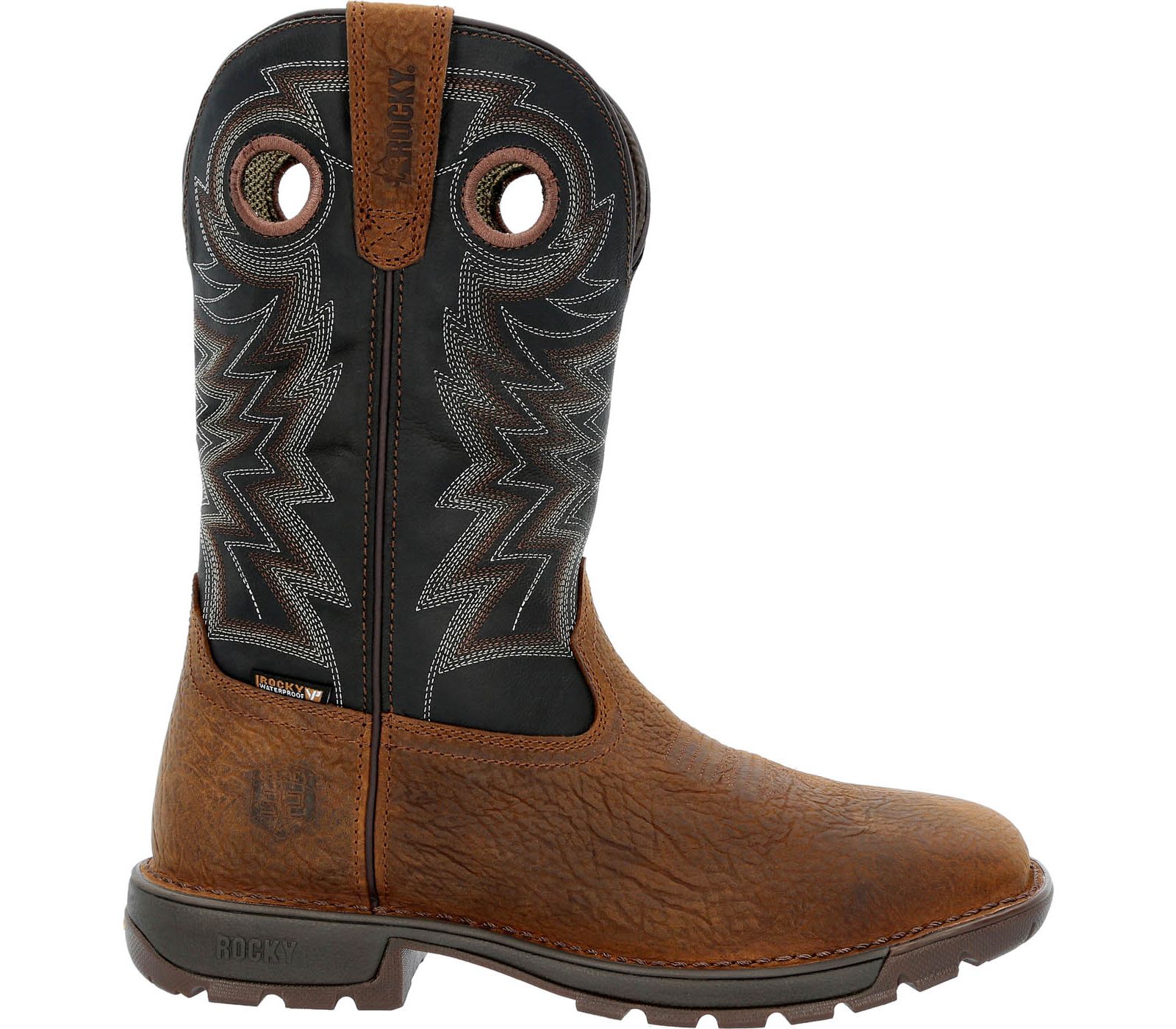 ROCKY Men's Legacy 32 Steel Toe Waterproof Western Boot
