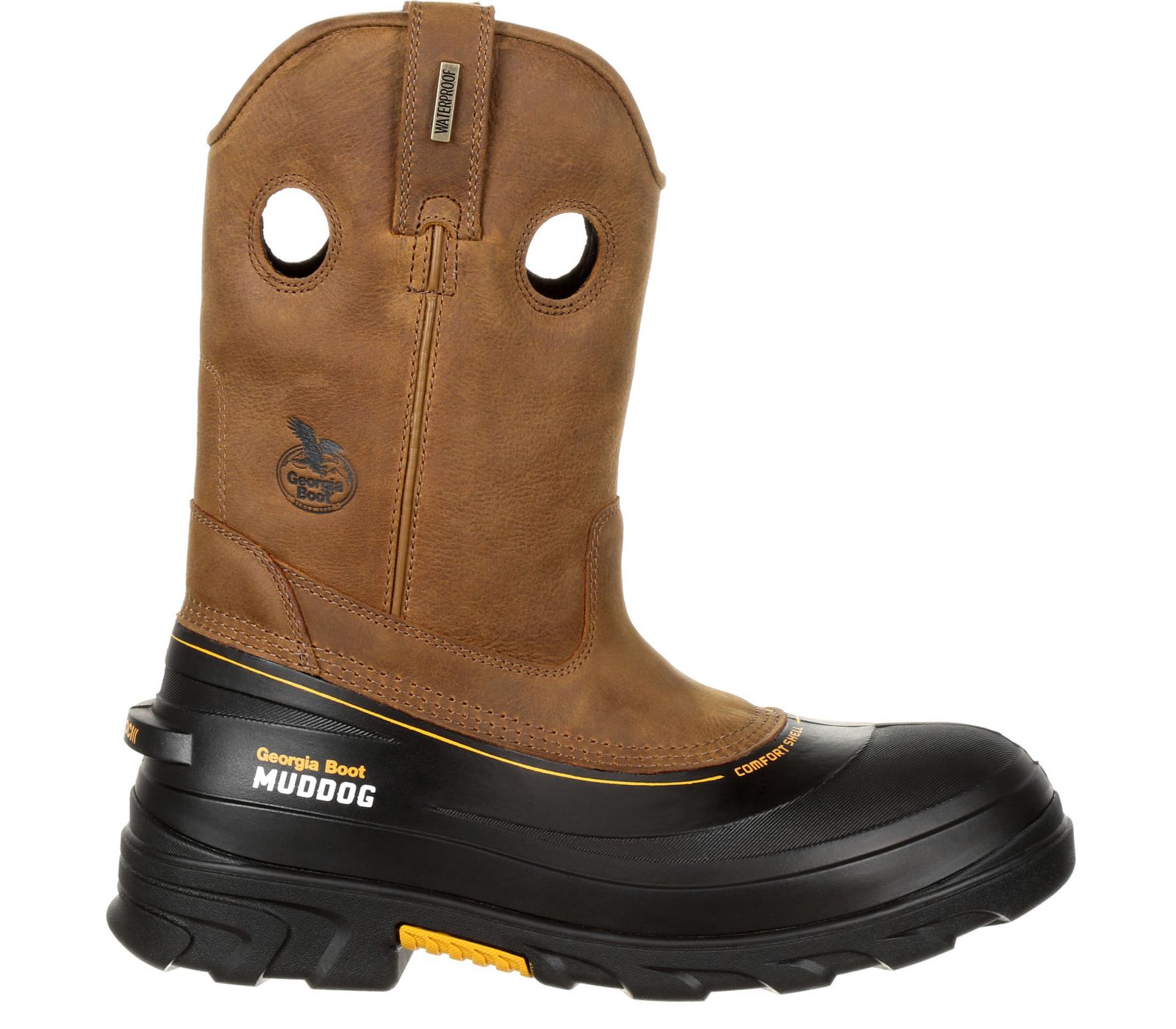 GEORGIA BOOT Мужские рабочие сапоги Muddog Composite Toe водонепроницаемые