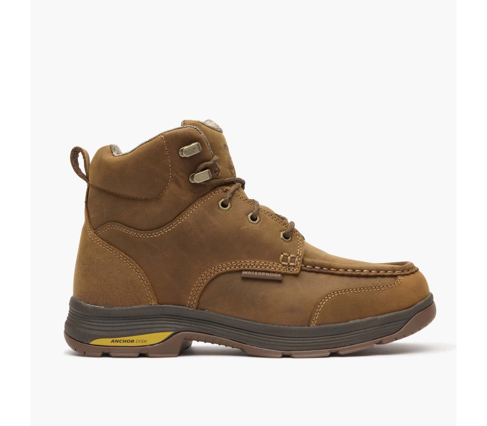 GEORGIA BOOT Men's Athens SuperLyte Moc-Toe Waterproof Work Boot
