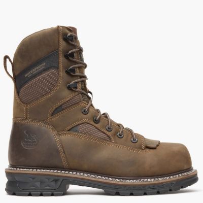 GEORGIA BOOT Мужские рабочие ботинки LTX Logger 9" с композитным носком, утепленные, водонепроницаемые