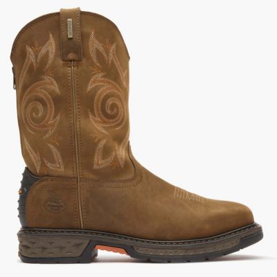 Georgia Boot Мужские рабочие ботинки Carbo-Tec LT Steel Toe, водонепроницаемые