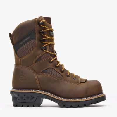 GEORGIA BOOT Мужские рабочие ботинки LTX Logger с композитным носком, водонепроницаемые