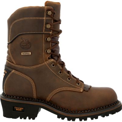 Мужские рабочие ботинки GEORGIA BOOT AMP LT Logger Composite Toe Insulated Waterproof