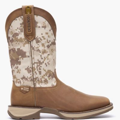 Durango Мужские вестерн-сапоги Rebel by Desert Camo Pull-on