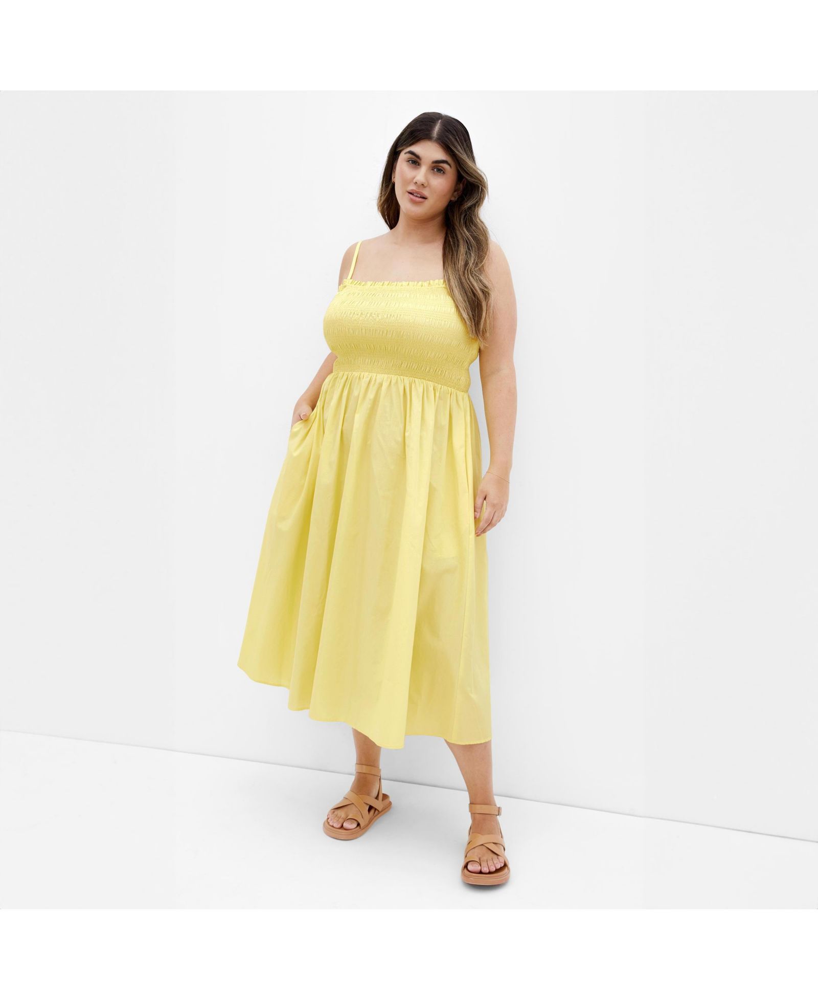 CITY CHIC Платье миди Jolie Plus Size