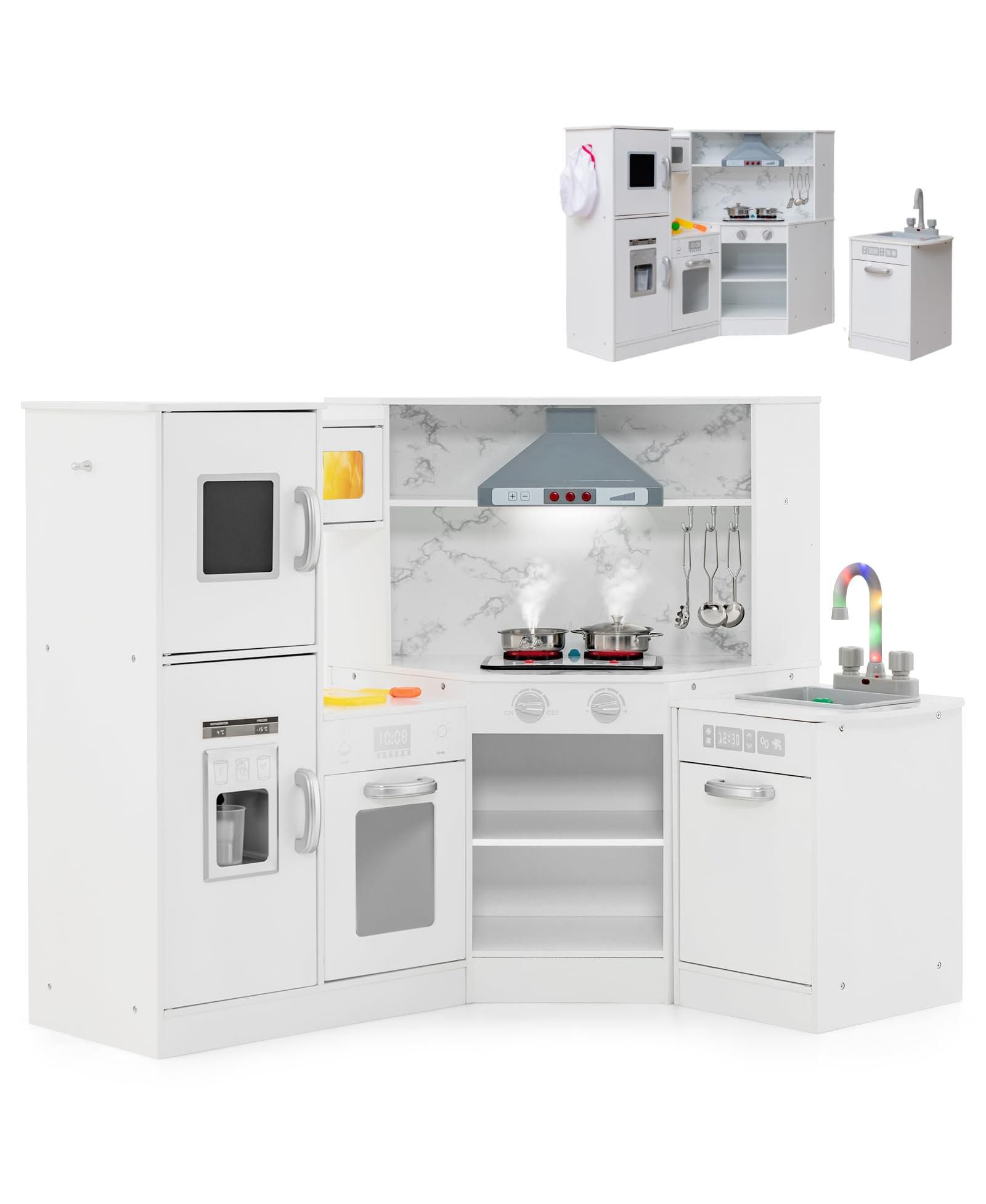 Mecale Interactive Washing Basin Sound-and-Light Kitchen Playset, Ages 3+