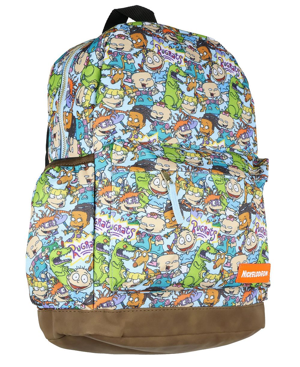 Рюкзак Nickelodeon Rugrats Chuckie Tommy Angelica для школы и ежедневного использования 16"