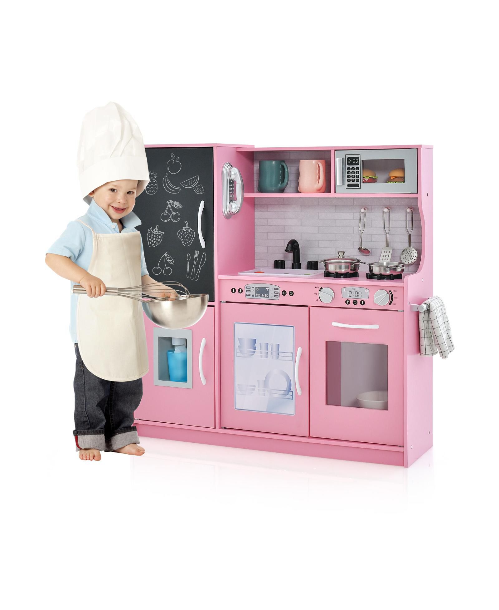 Игровой набор детская кухня для мальчиков и девочек 3-6 лет
