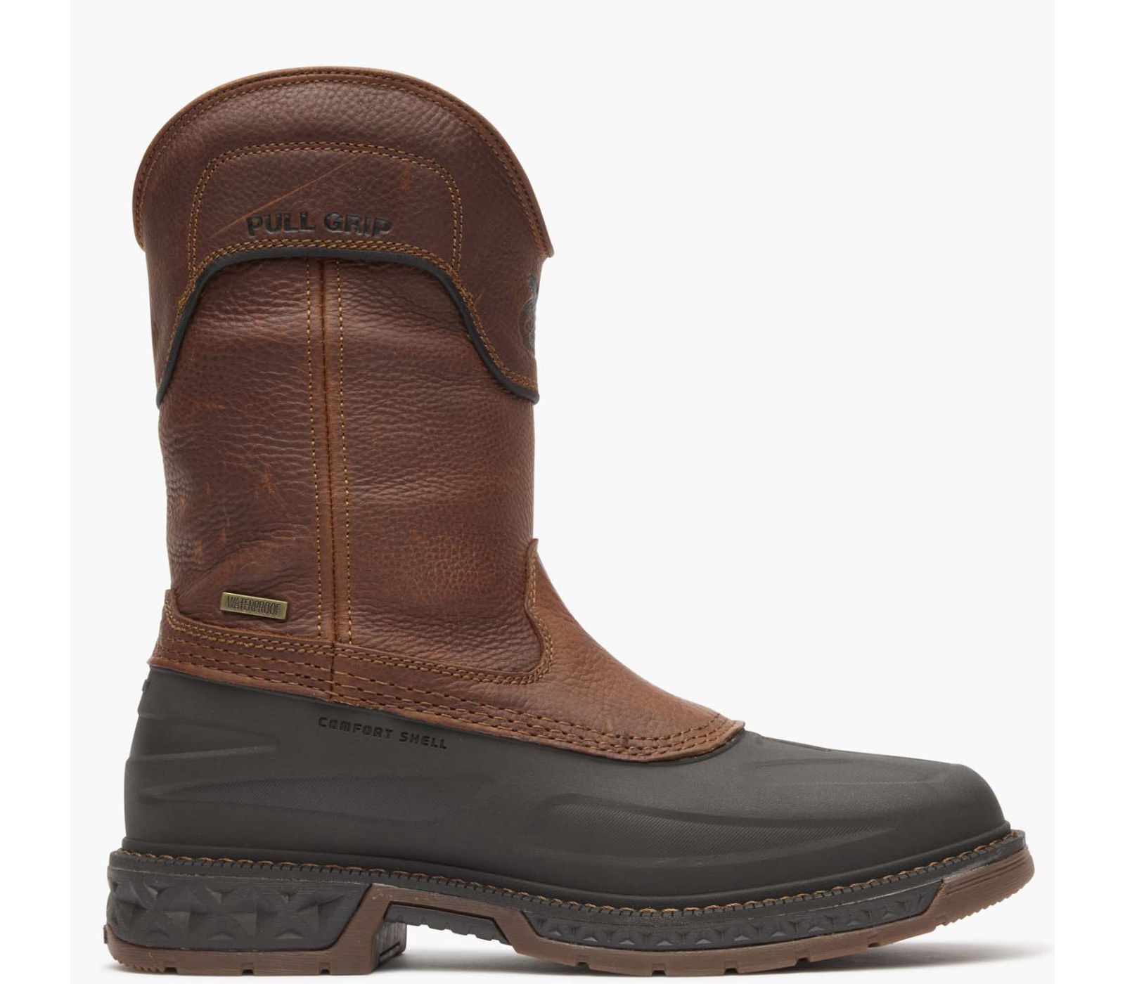 GEORGIA BOOT Мужские водонепроницаемые ботинки Carbo-Tec LTR Steel Toe Pull On