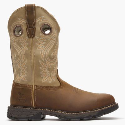 GEORGIA BOOT Men's Carbo-Tec FLX 11" Alloy Toe Pull On Work Boot