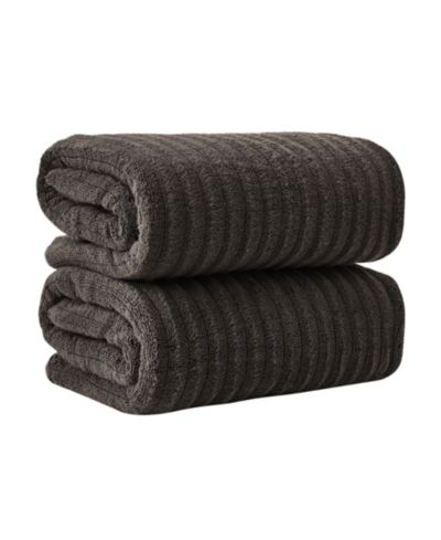 Linery and Co. Combed Cotton 2-Piece Bath Sheet