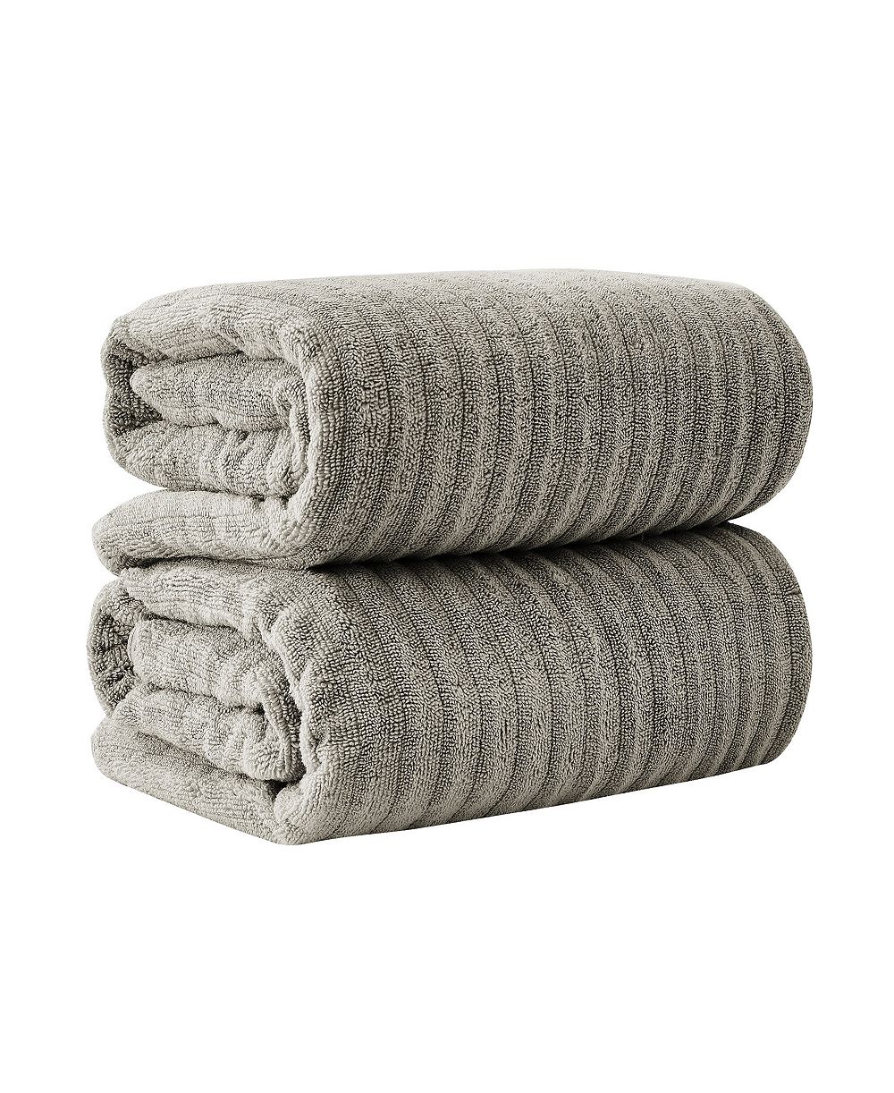 Linery and Co. Combed Cotton 2-Piece Bath Sheet