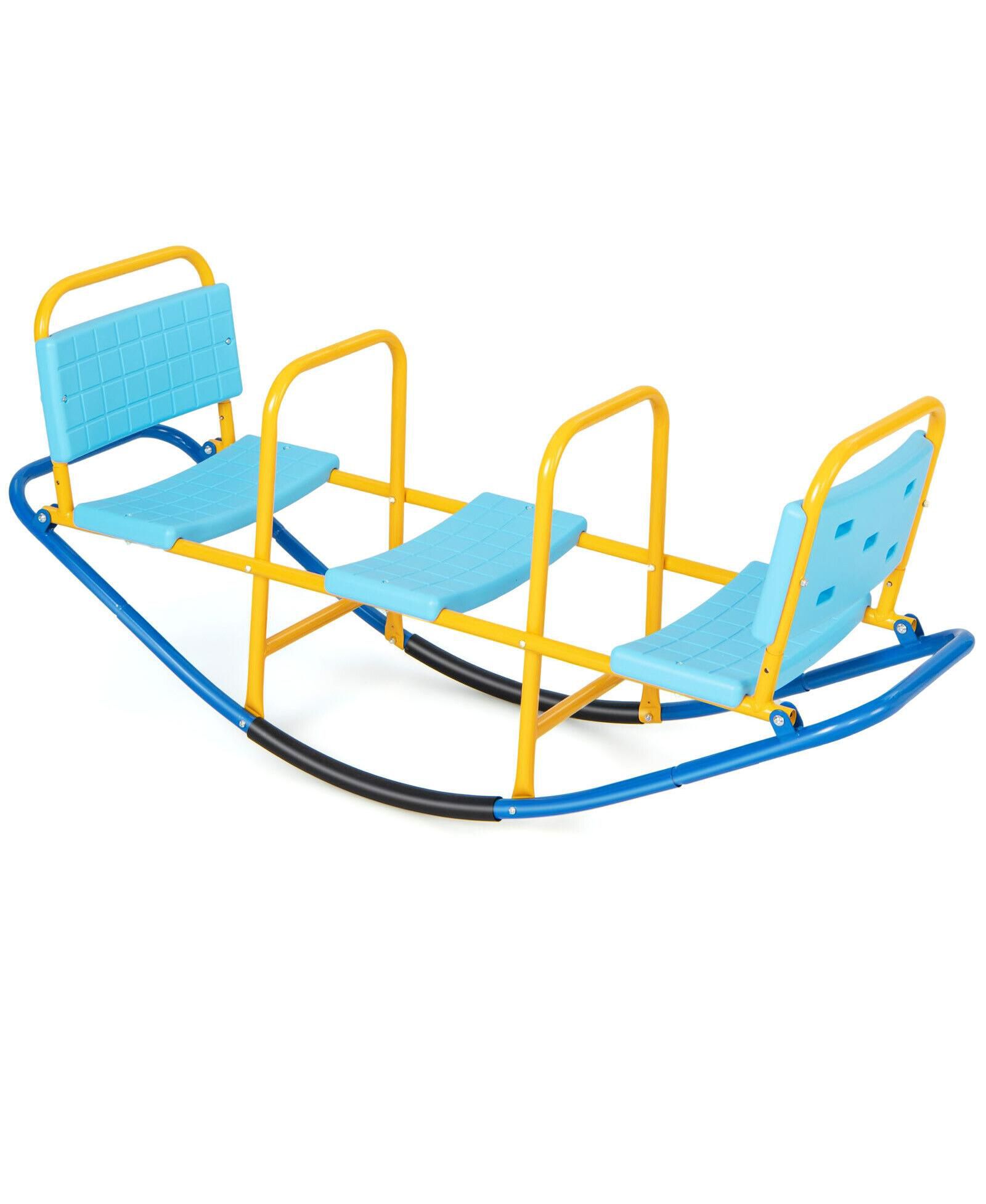Детские качели Mecale Outdoor Kids Seesaw Swivel Teeter для детей от 3 до 8 лет