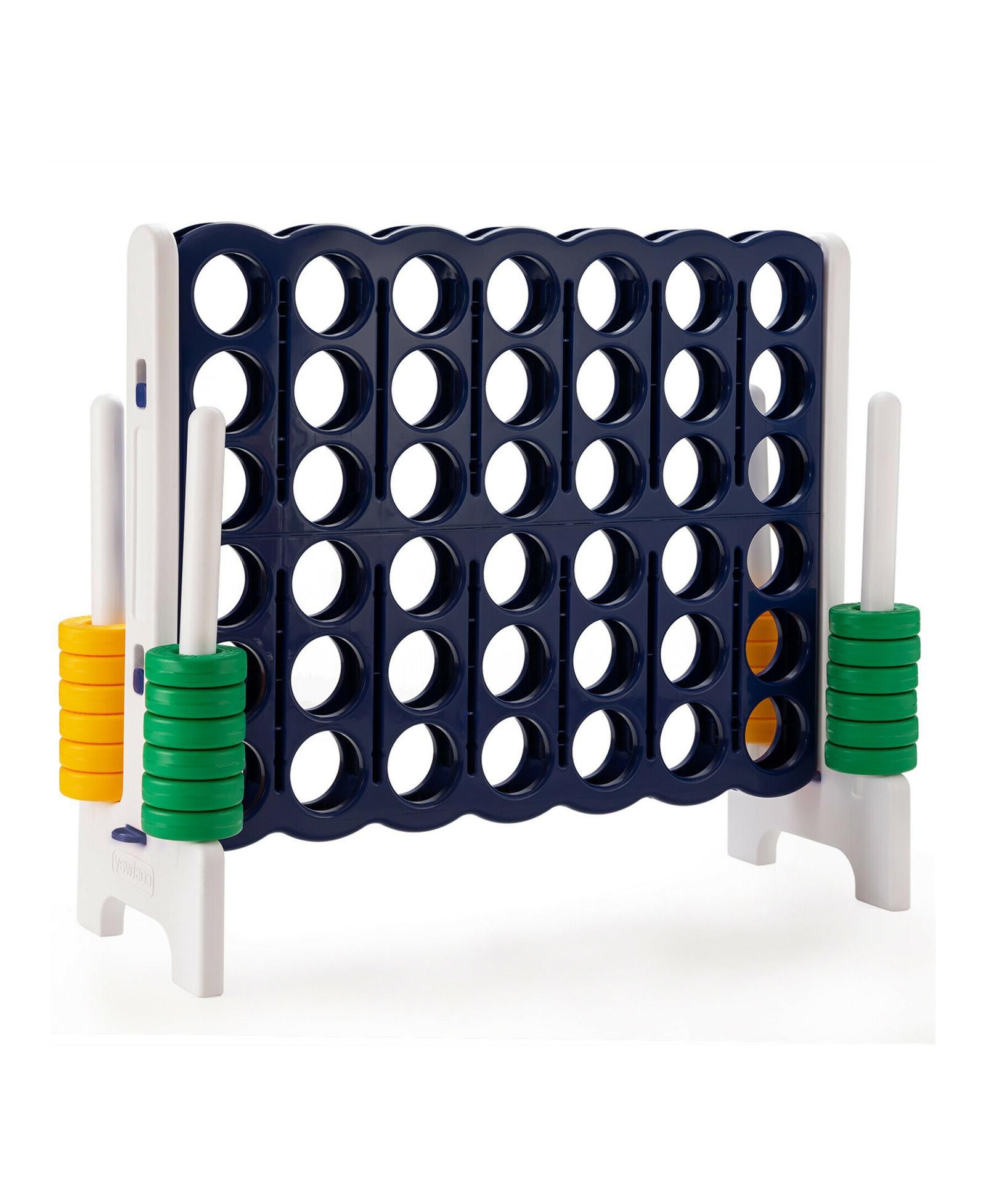 Гигантский игровой набор Mecale Jumbo 4-to-Score с 42 кольцами