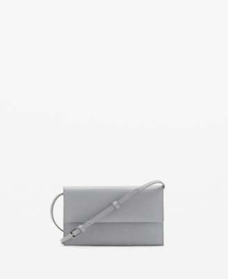 Mango Women's Flap Crossbody Bag