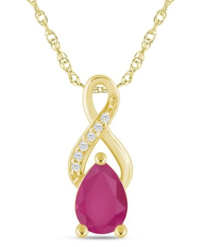 Ruby Yellow Gold
