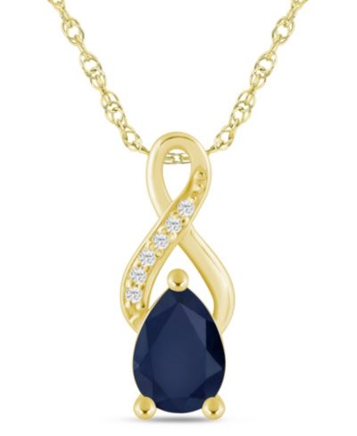 Sapphire Yellow Gold