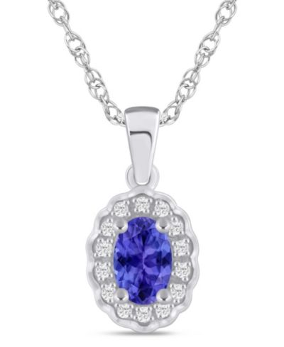 Tanzanite White Gold