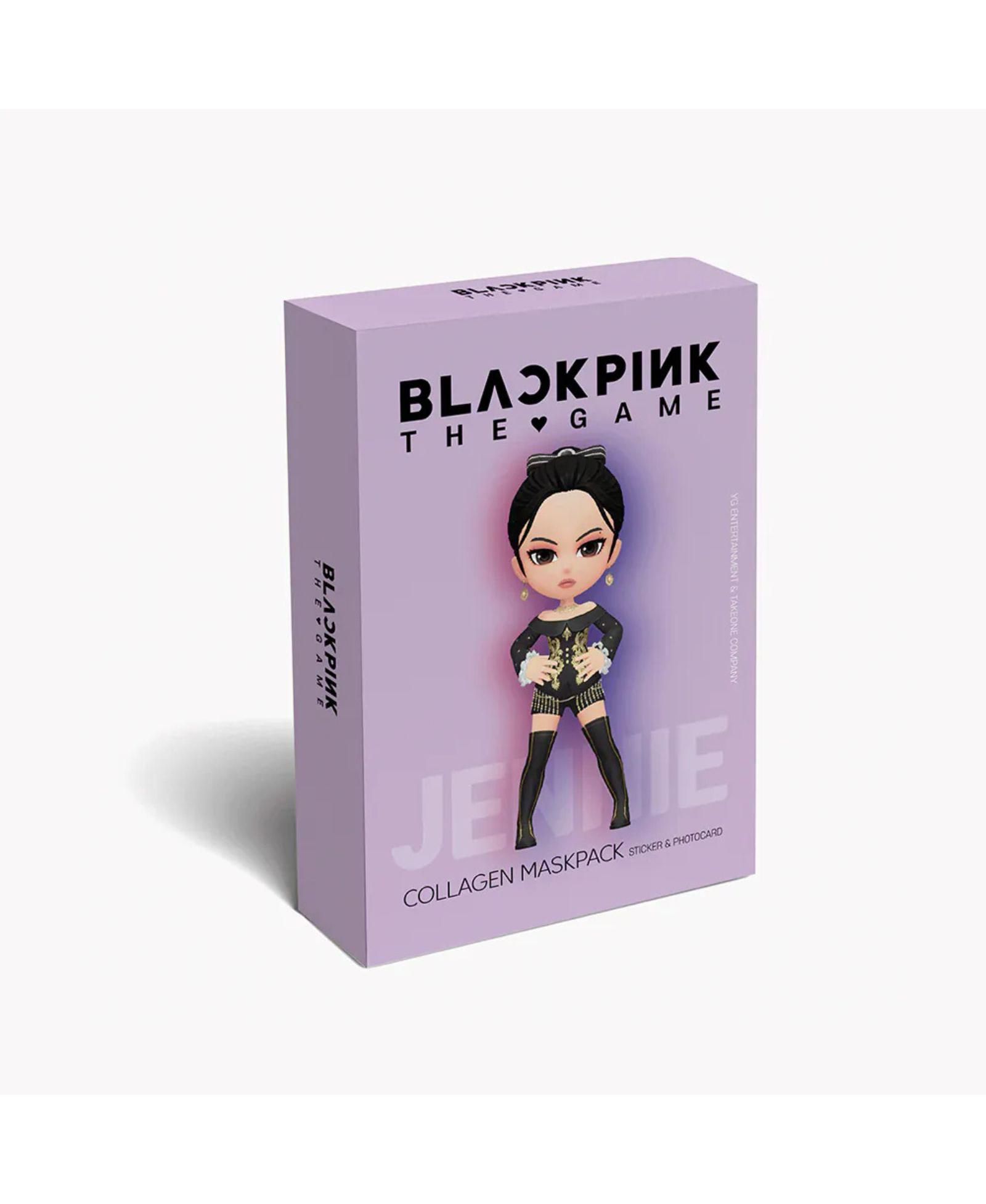 "BLACKPINK THE GAME" MASKPACK SET - JENNIE (COLLAGEN)