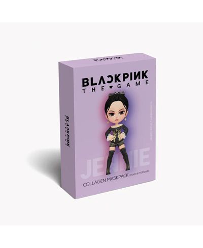 "BLACKPINK THE GAME" MASKPACK SET - JENNIE (COLLAGEN)