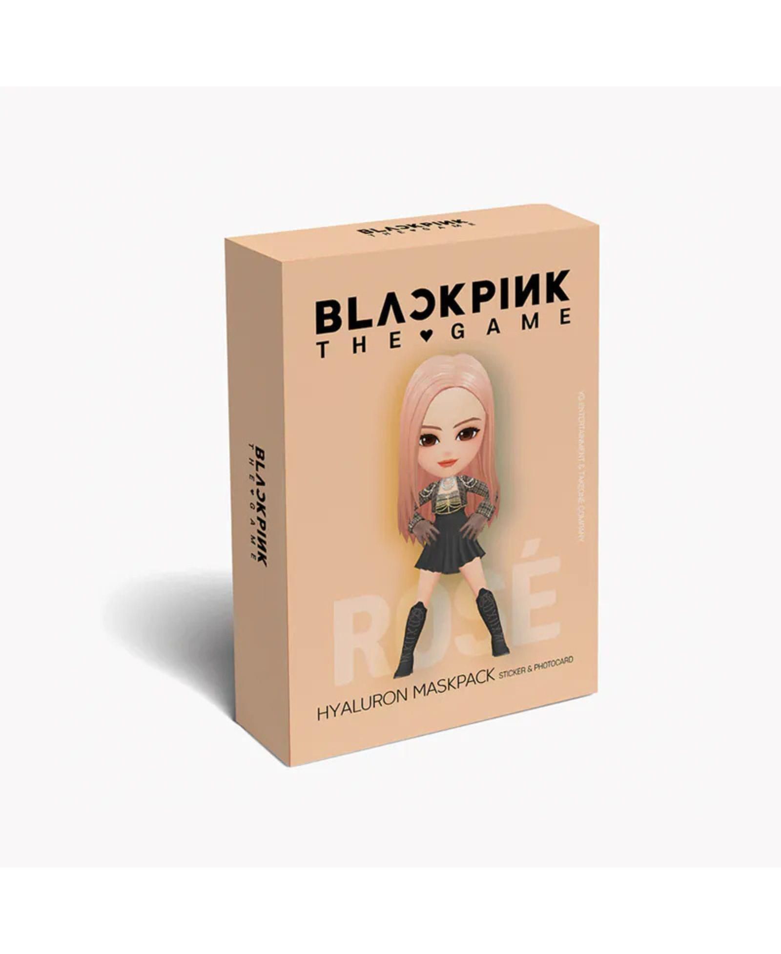 Набор масок "BLACKPINK THE GAME" MASKPACK SET - ROSE (HYALURON)