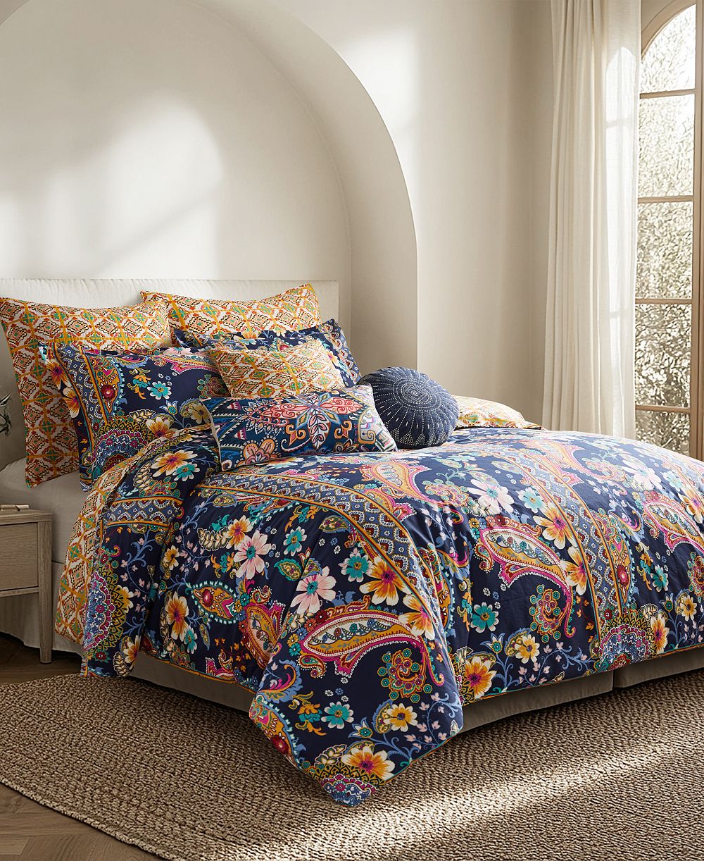Комплект из 3 предметов: двустороннее покрывало Levtex Home Bertelli, Queen