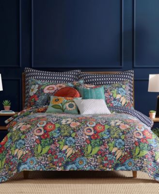 Levtex Home Garden Reversible 3-Pc. Quilt Set, Full/Queen