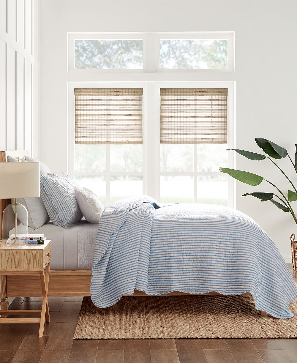 Levtex Home Martha Stripe Reversible 2-Piece Quilt Set, Twin/Twin XL