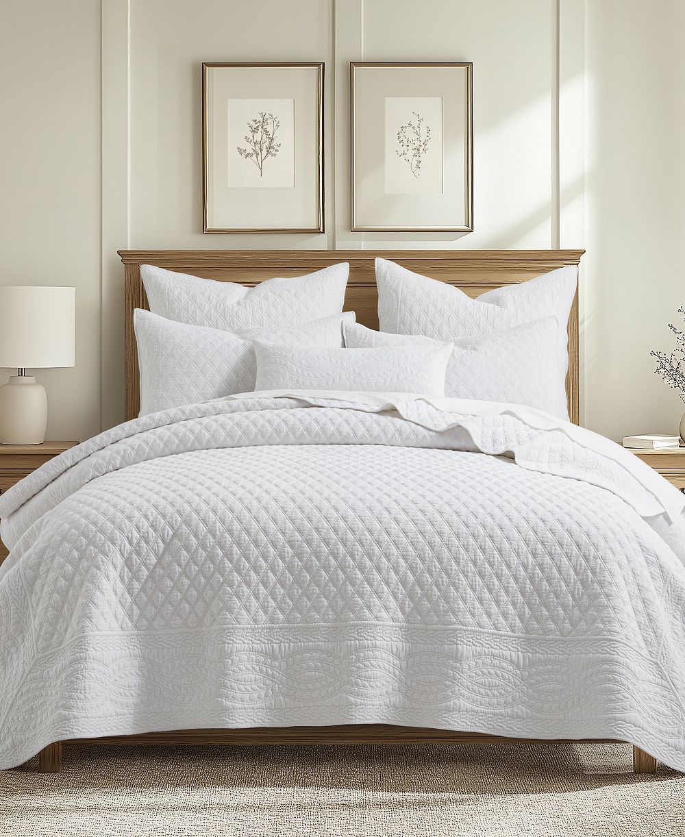 Комплект стеганых покрывал Levtex Home Ballou Enzyme Washed 2-Pc. Twin/Twin XL