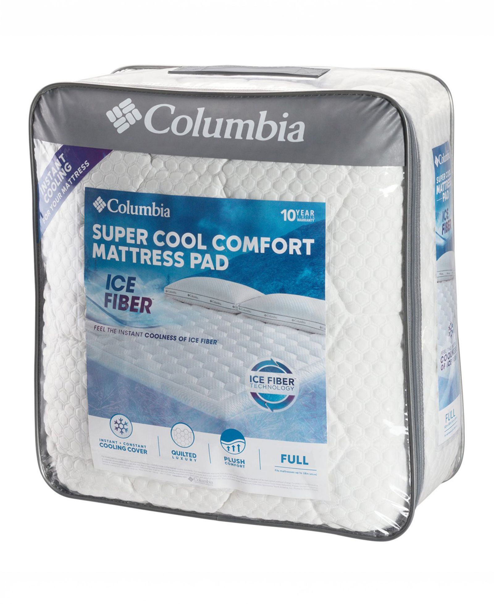 Columbia наматрасник Ice Fiber Super Cool Comfort, Full