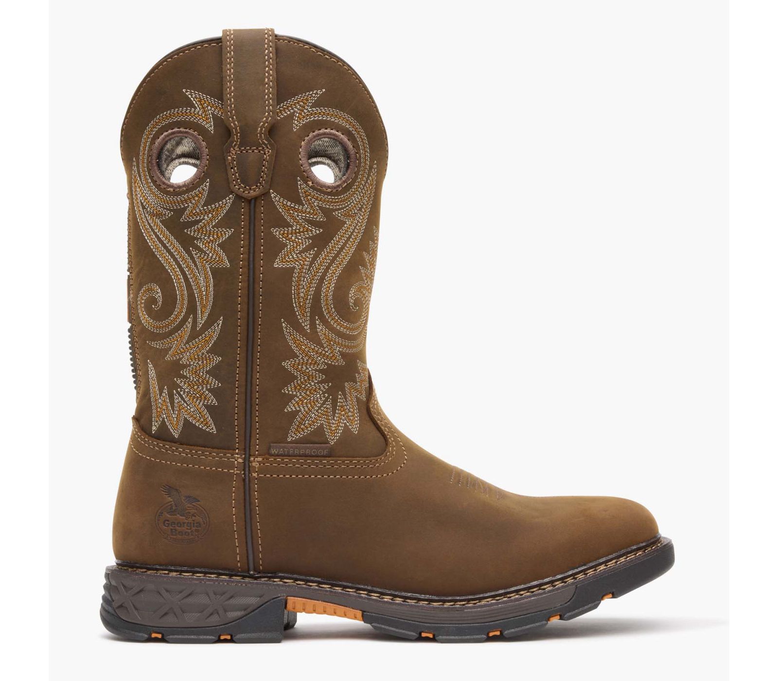 Рабочие ботинки GEORGIA BOOT Men's Carbo-Tec FLX водонепроницаемые