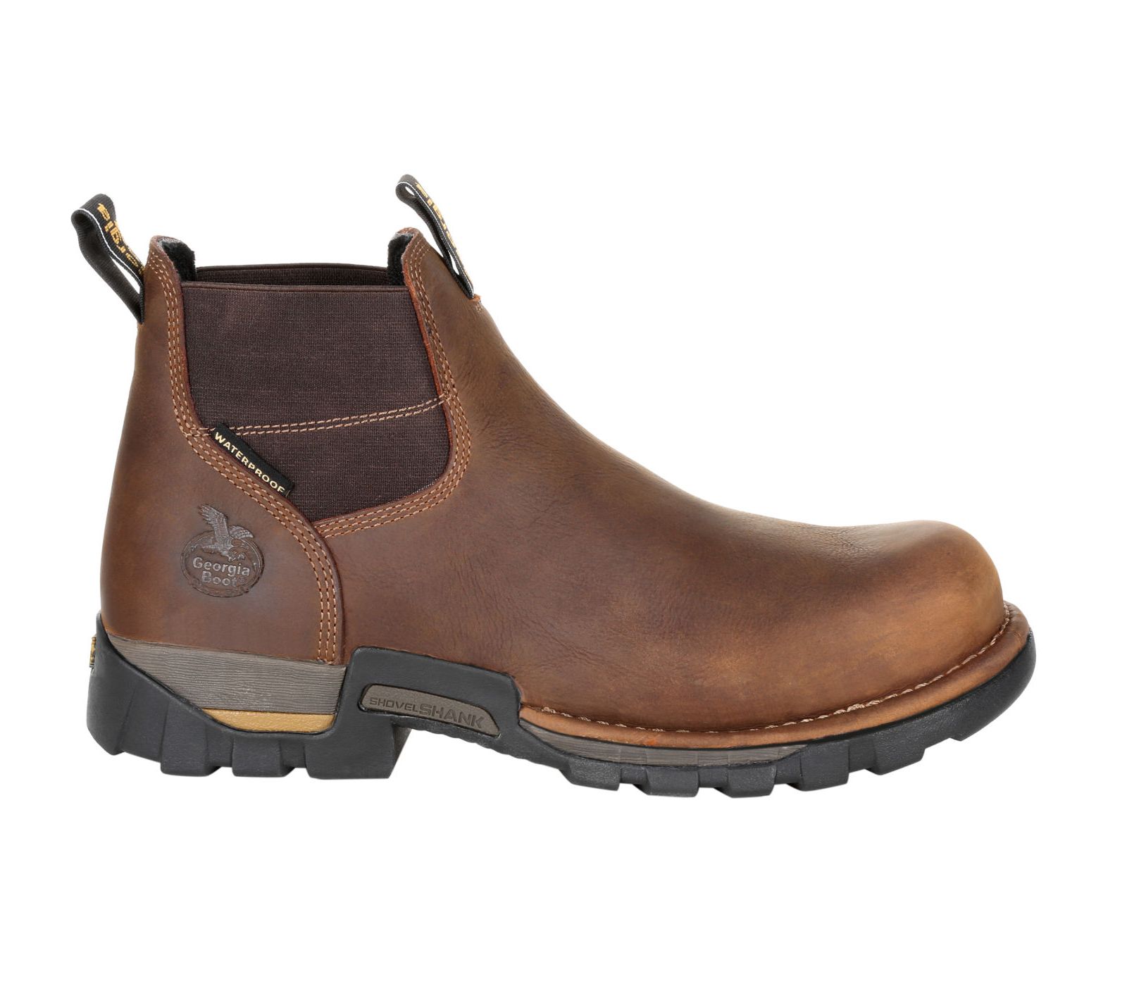GEORGIA BOOT Men's Eagle One Steel Toe Waterproof Chelsea Work Boot