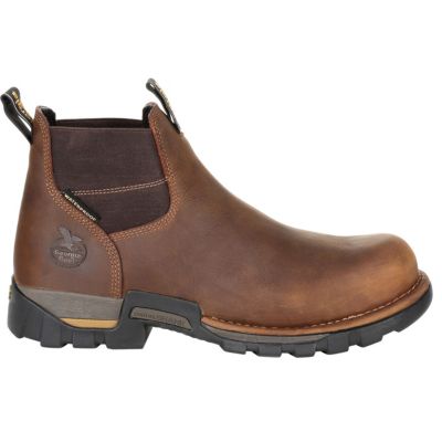 Мужские водонепроницаемые рабочие ботинки GEORGIA BOOT Eagle One Steel Toe Chelsea