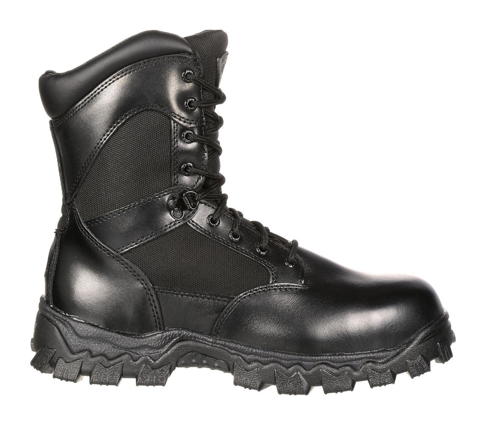 ROCKY Men's Alpha Force Side Zip 400G Insulated Public Service Boot