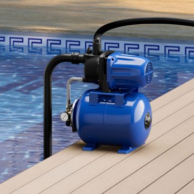 GOUUN садовый водяной насос 1200 W, для мелководных скважин и ирригации