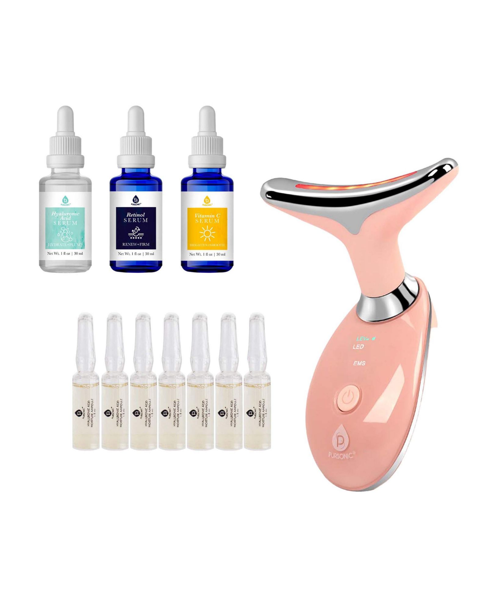 Набор для омоложения кожи Pursonic Radiant Skin Rejuvenation