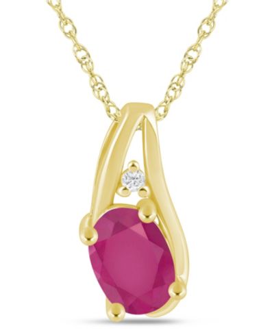Ruby Yellow Gold