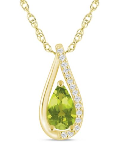 Peridot White Gold