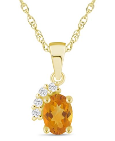 Citrine White Gold