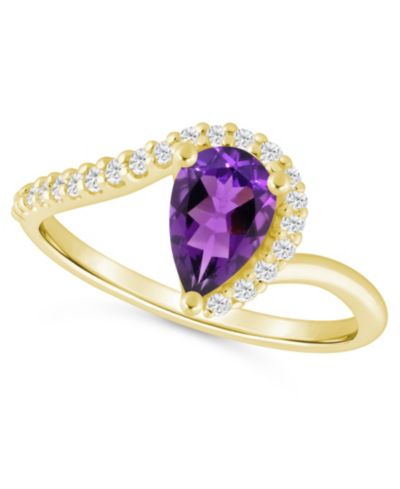Amethyst White Gold