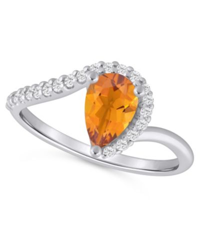 Citrine White Gold