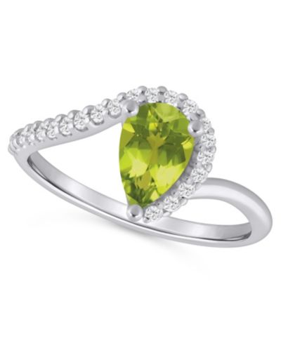 Peridot White Gold