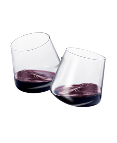 The Wine Savant набор из 2 бесстебельных винных бокалов, вращающихся