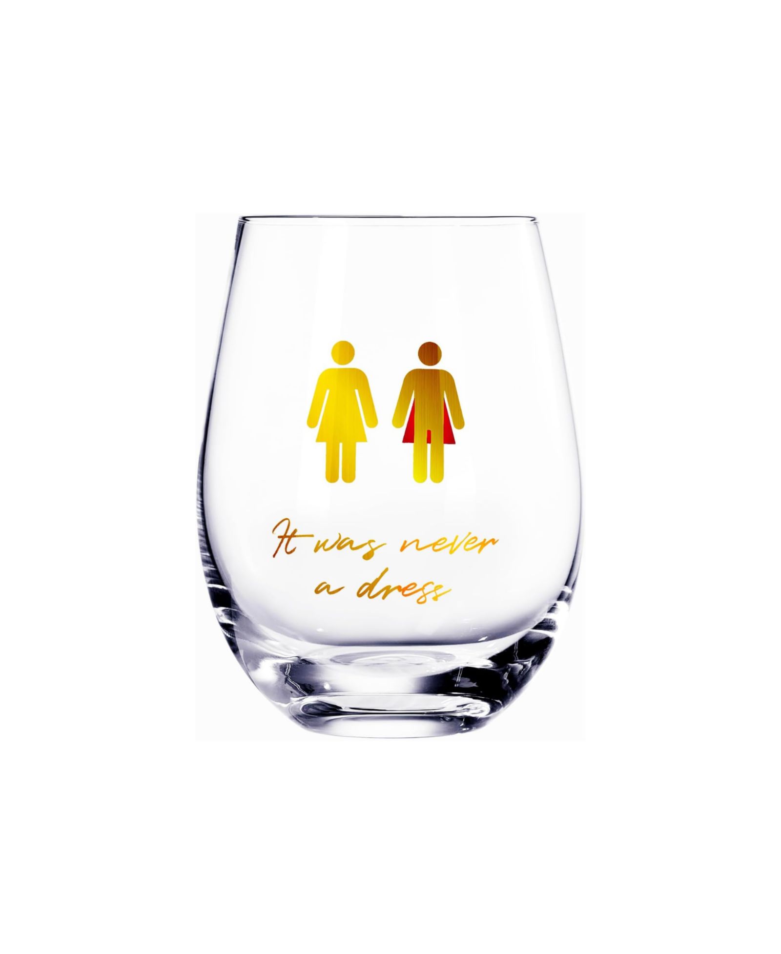 The Wine Savant It Was Never a Dress Wine Glass